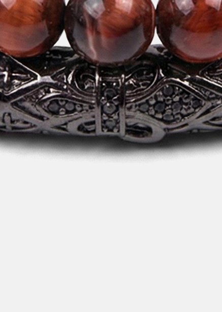 Bracelet perlé Ebon Crest