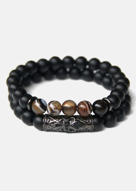 Bracelet perlé Ebon Legacy