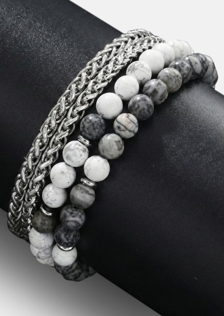 Bracelet perlé Titan Sphere