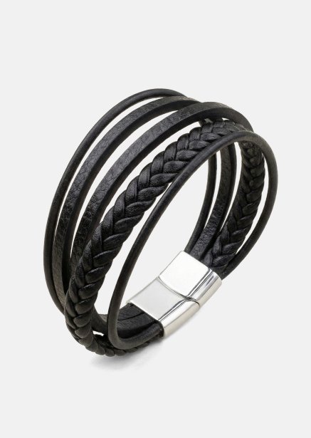 Bracelet en cuir Titan Veil
