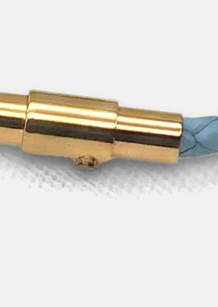 Bracelet en cuir Cerulean Nexus