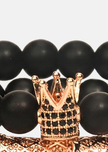 Bracelet perlé Crown Essence