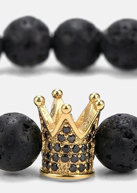 Bracelet perlé Noble Crown