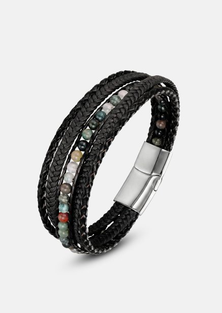 Bracelet en cuir Haven Link