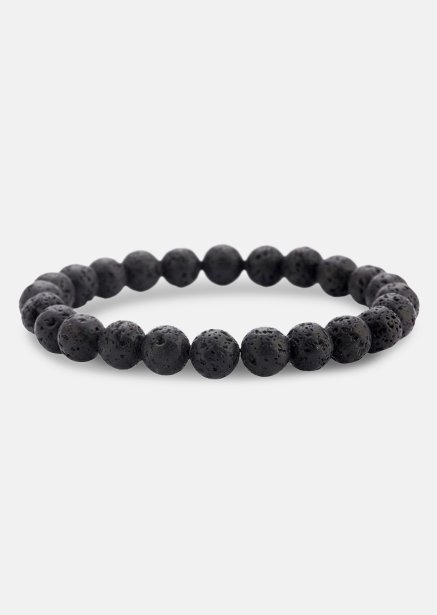 Bracelet perlé Obsidian Thread