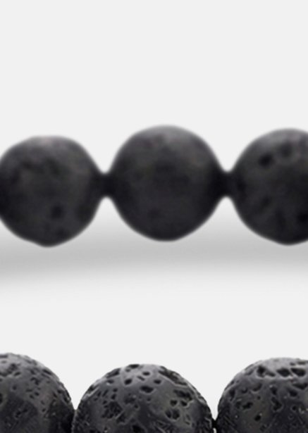 Bracelet perlé Obsidian Thread