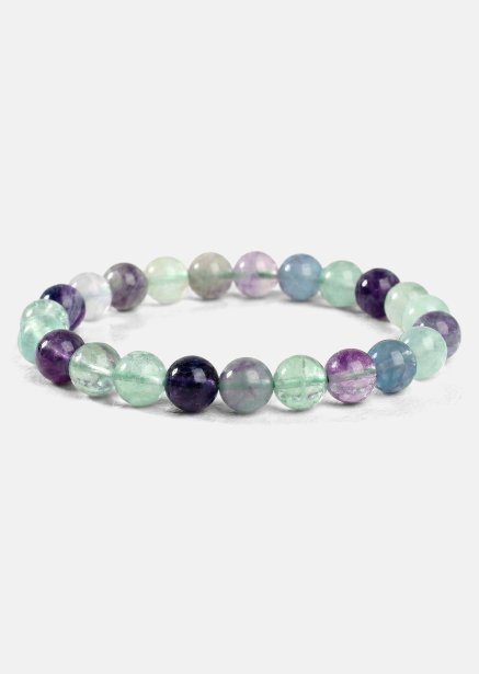 Bracelet perlé Fluorite Nexus