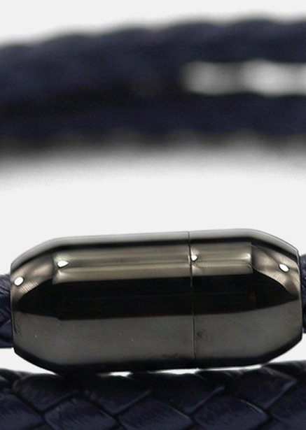 Bracelet en cuir Silent Crest