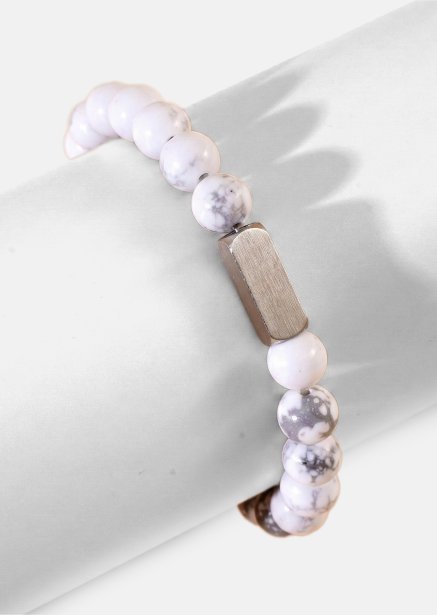 Bracelet perlé Marble Echo
