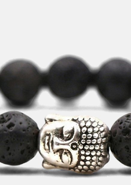 Bracelet perlé Ebon Guardian