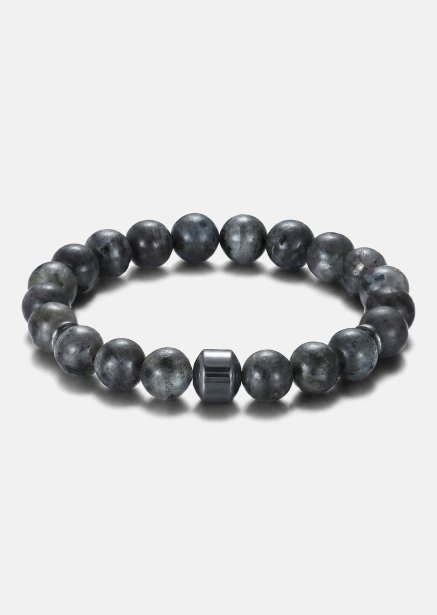 Bracelet perlé Obsidian Charm