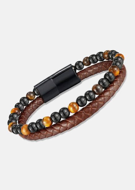 Bracelet en cuir Legacy Weave