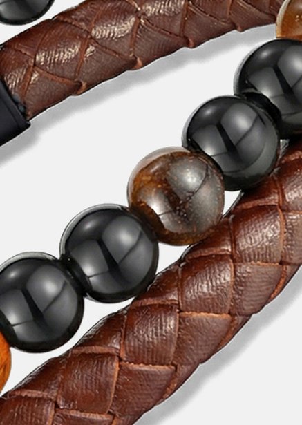 Bracelet en cuir Legacy Weave