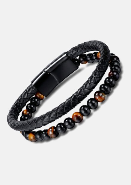 Bracelet en cuir Titan Essence