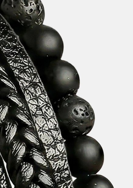 Bracelet en cuir Nightfall Bond