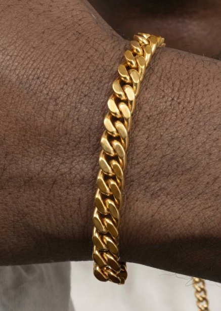 Bracelet Excalibur Link - 18k Plaqué or