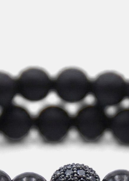 Bracelet perlé Shadow Valor