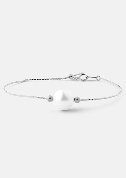 Bracelet Pearl Aura - Plaqué argent