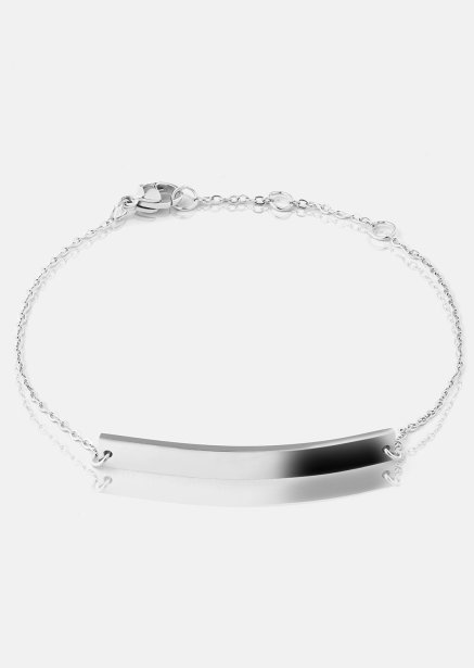 Bracelet Sleek Elegance - Plaqué argent