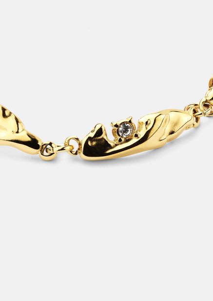 Bracelet Current - 18k Plaqué or