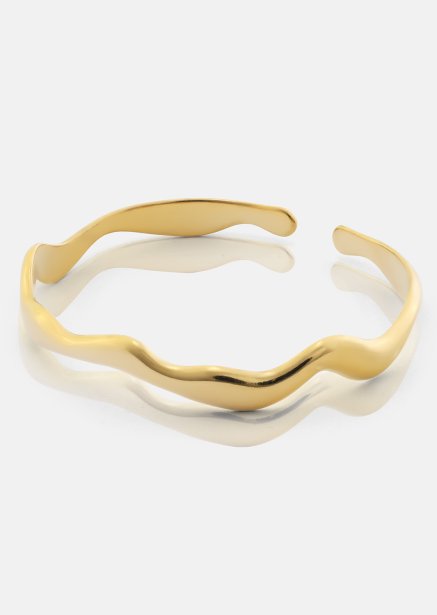 Bracelet Waveform - 18k Plaqué or