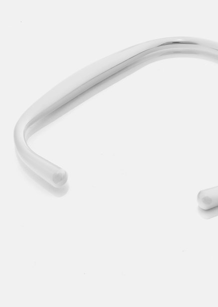 Bracelet Flow Cuff - Plaqué argent
