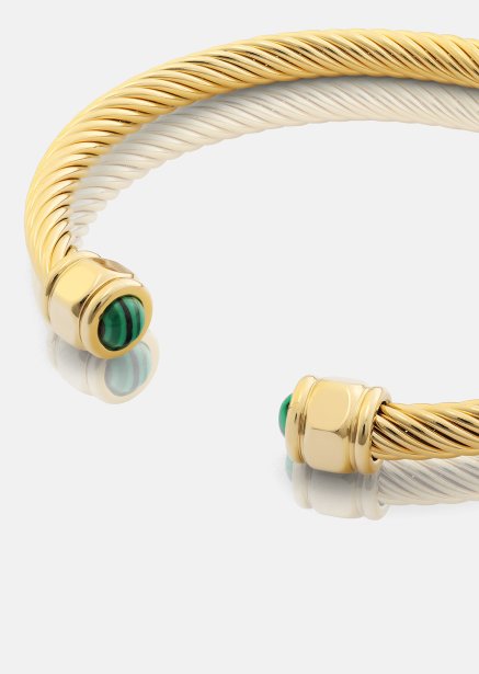 Bracelet Aumaura Green - 18k Plaqué or
