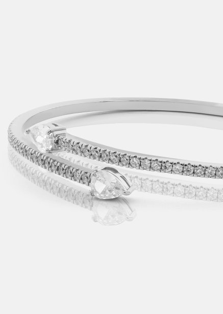 Bracelet Lumière Spark Stack - Plaqué argent
