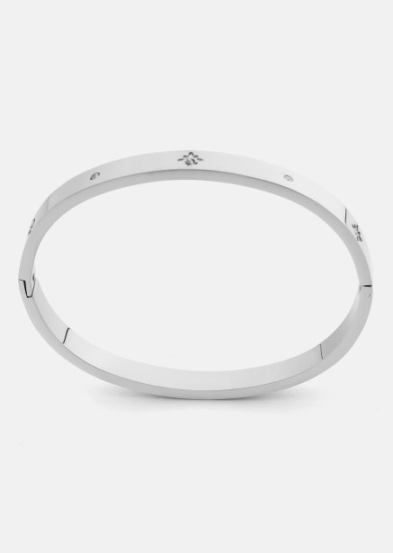 Bracelet Halo – Plaqué argent