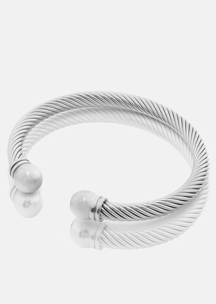 Bracelet Rondo – Plaqué argent