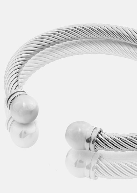 Bracelet Rondo – Plaqué argent