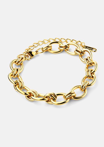 Bracelet The link - 18k Plaqué or