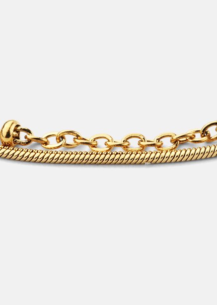 Bracelet Duo - 18k Plaqué or