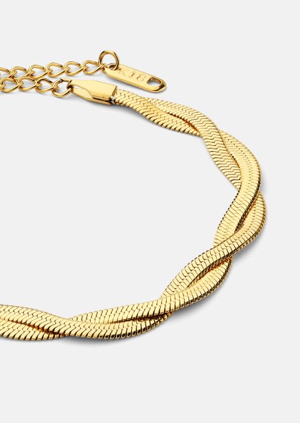 Bracelet Twist Glow - 18k Plaqué or