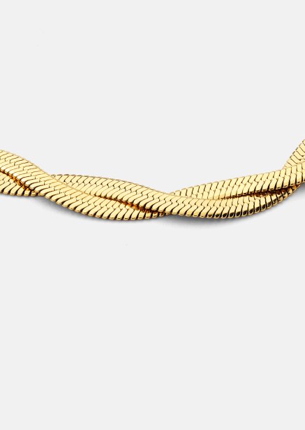 Bracelet Twist Glow - 18k Plaqué or