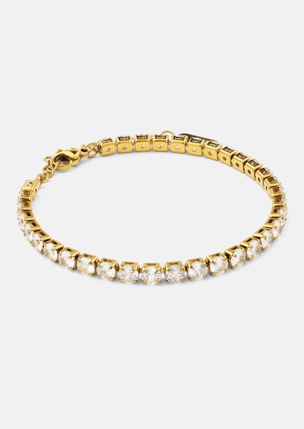Bracelet Gloria Band 4mm - 18k Gold Plated