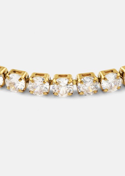 Bracelet Gloria Band 4mm - 18k Plaqué or