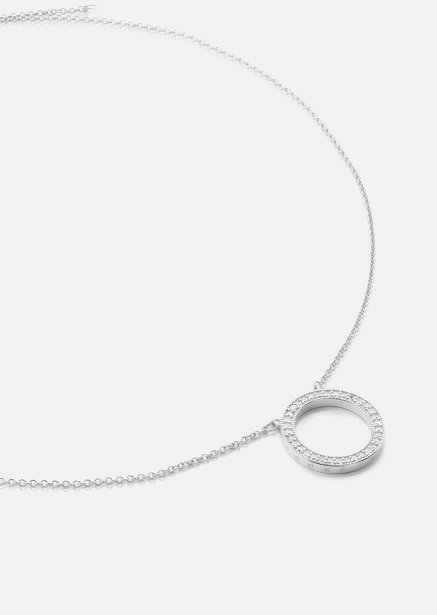 Collier Cirque Éclat - Plaqué argent
