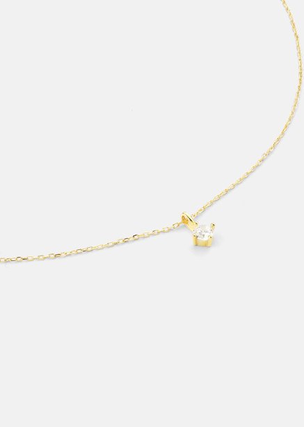 Collier Twilight Crystal - 18k Plaqué or