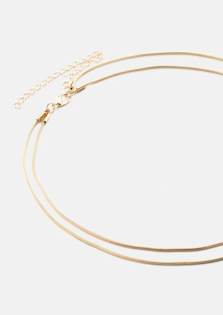 Collier Duo - 18k Plaqué or