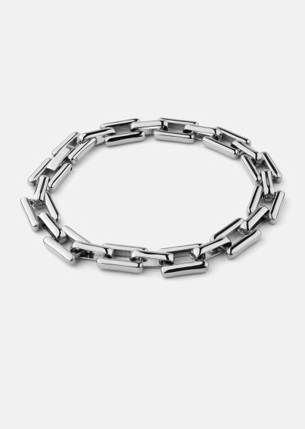 Collier Luxe Link - Silver Plated