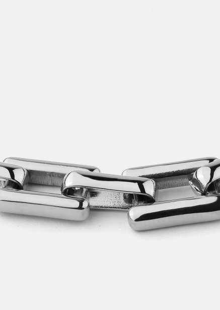 Collier Luxe Link - Plaqué argent