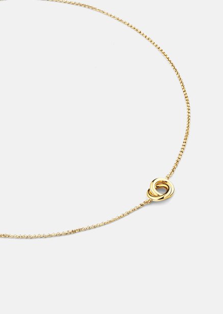 Collier Circle of Love - 18k Plaqué or