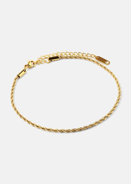 Bracelet Rope – 18k Plaqué or