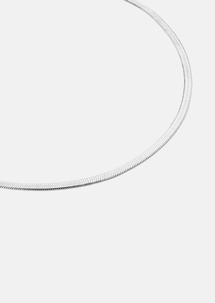 Collier Classic Link – Plaqué Argent