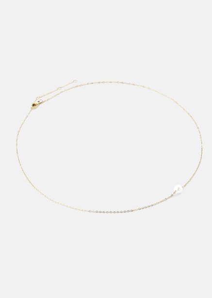 Collier Mini Pearl - 18k Plaqué or