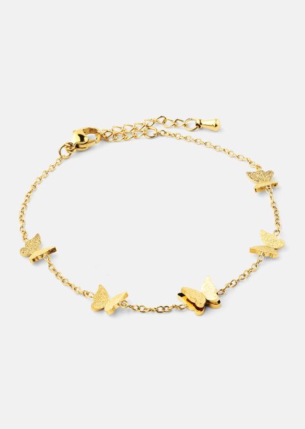 Bracelet Butterfly Dance - 18k Gold Plated