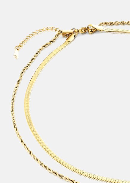 Verona Collier – 18k Plaqué or