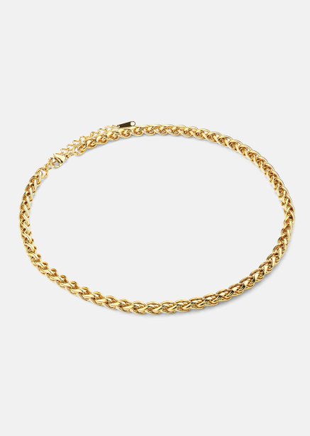Collier Royal Twist - 18k Plaqué or