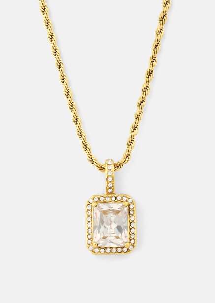Collier White Luxus - 18k Gold Plated